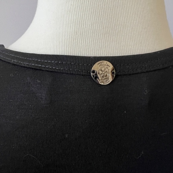 TRINA TURK DRESS S HI LOW HEM STRETCH JERSEY COCKTAIL SUMMER PARTY DATE NIGHT - Picture 5 of 11